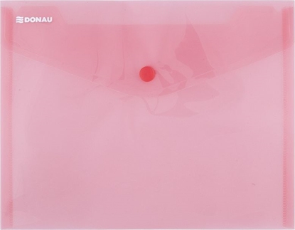 Picture of Donau Teczka kopertowa DONAU zatrzask, PP, C5, 180mikr., czerwona
