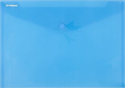 Picture of Donau TECZKA KOPERTOWA ZATRZASK PP DONAU A4 NIEBIESKA 180 MIC.