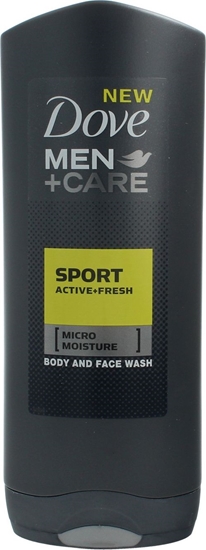 Изображение Dove  Żel pod prysznic Men + Care Micro Moisture Body And Face Wash Active Fresh 400ml