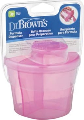 Picture of Dr Browns AC038-POJEMNIK NA MLEKO W PROSZKU RÓOWY