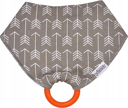 Picture of Dr Browns liniak z gryzakiem Strzay szary