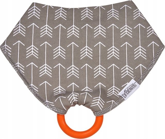 Picture of Dr Browns liniak z gryzakiem Strzay szary