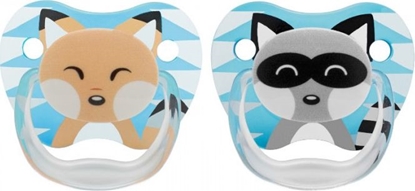 Picture of Dr Browns Smoczek ortodontyczny PreVent Classic zwierzta 2 sztuki, 0-6m