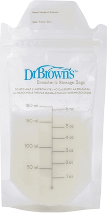 Picture of Dr Browns Woreczki na pokarm 25x180ml (000021)