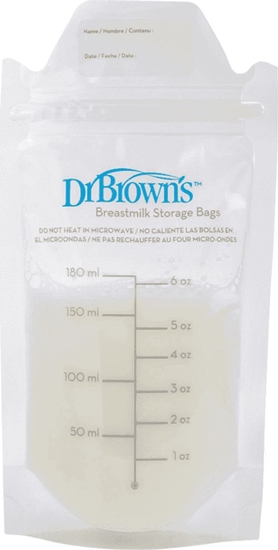Picture of Dr Browns Woreczki na pokarm 25x180ml (000021)