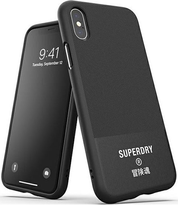 Attēls no Dr Nona SuperDry Moulded Canvas iPhone X/Xs Case czarny/black 41544