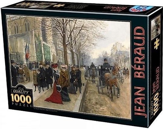 Picture of D-Toys Puzzle 1000 Jean Beraud, Spacer po mieście