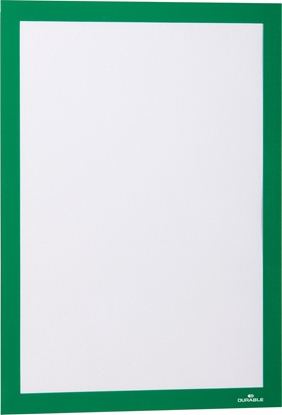 Picture of Durable A4 SAMOPRZYLEPNE RAMKI MAGNETYCZNE ZIELONE 10 SZT.