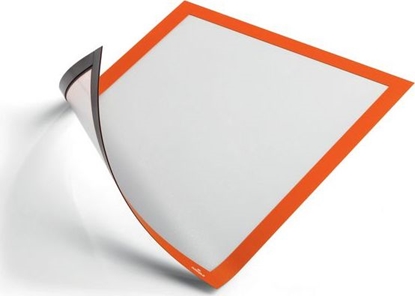 Picture of Durable DURABLE Inforahmen Duraframe Magnetic A4 5 Stück orange