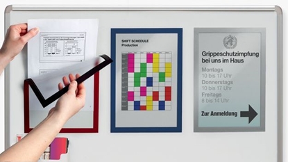 Attēls no Durable Ramka magnetyczna DURAFRAME A4, czarny, 5 sztuk (DUR467)