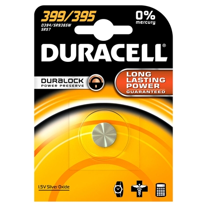 Attēls no Duracell 399/395 Single-use battery SR57 Silver-Oxide (S)