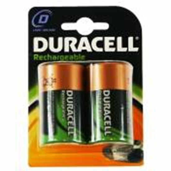Изображение Duracell Rechargeable D Size 2 Pack Rechargeable battery Nickel-Metal Hydride (NiMH)