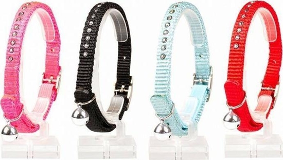 Picture of Duvo+ OBROA KOT Z CYRKONI I DZWONKIEM 20-30cm / 10mm 11157