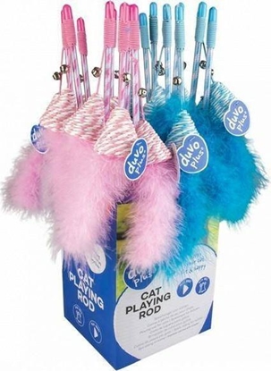 Picture of Duvo+ Duvo+ Wdka Dla Kota "Stoek" Z Piórkiem 13x4x3,5cm