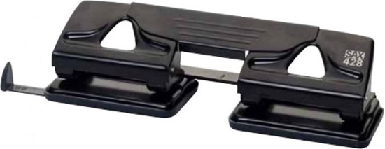 Изображение Dziurkacz SAX 428 25 kartek Czarny (ISAX428-05)