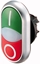 Picture of Eaton M22-DDL-GR-X1/X0 push-button panel Chrome, Green, Red