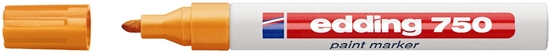 Picture of Edding Marker lakierowy, okrga kocówka, 2-4MM pomaraczowy (750/006/P ED)