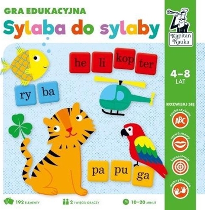 Picture of Edgard Kapitan Nauka. Gra edukacyjna. Sylaba do sylaby