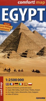 Attēls no Egipt. Mapa samochodowa skala 1:2 500 000