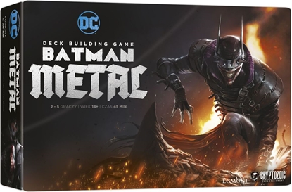 Изображение Egmont Gra planszowa Batman Metal: DC Deck Building Game (edycja polska)