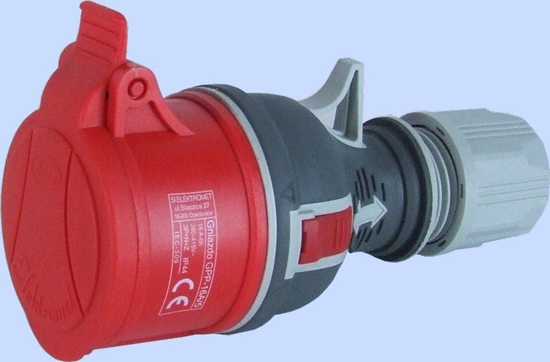 Изображение Elektromet Gniazdo przenone 16A 400V 5P IP44 (921870)