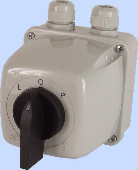 Изображение Elektromet cznik krzywkowy L-0-P 3P 25A w obudowie IP65 uk 25-43 (922530)