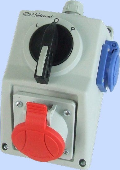 Изображение Elektromet Zestaw instalacyjny L-0-P 16A 5P IP54 (971614)