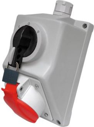 Изображение Elektromet Zestaw instalacyjny z gniazdem 4P 32A IP54 C32-18 974001 (974001)