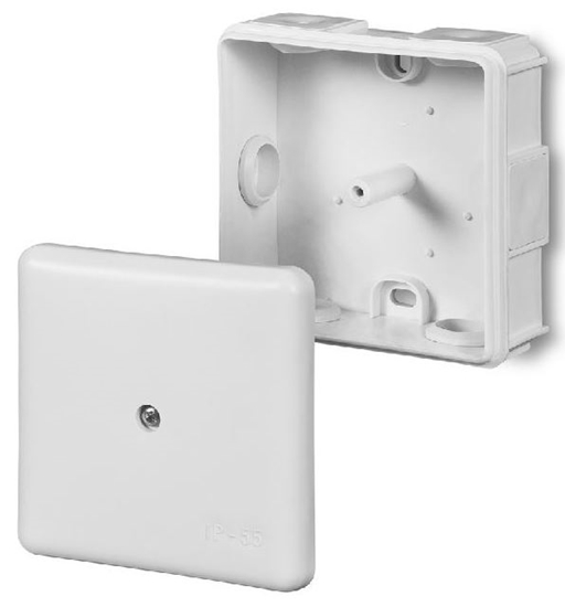 Picture of Elektro-Plast Puszka natynkowa 6-wylotowa IP55 bez wkadu 5 x 2,5mm2 (0226-00)