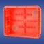 Picture of Elektro-Plast Puszka podtynkowa 156 x 196 x 70mm pomaraczowa (11.8)