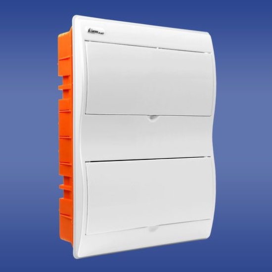 Picture of Elektro-Plast Rozdzielnica moduowa 2x12 podtynkowa IP40 RP-24/B Fala N+PE (8.15)