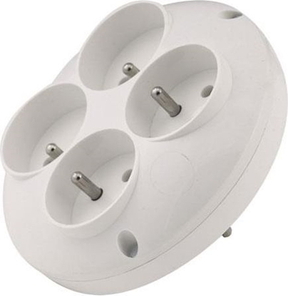 Picture of Elgotech Rozganik wtyczkowy 4-gniazda z/u RO-40