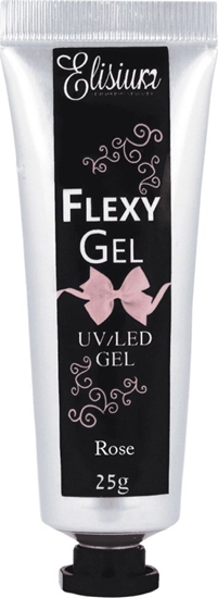 Picture of Elisium Flexy Gel el do przeduania paznokci Rose 25g