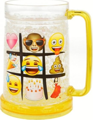 Изображение Emoji Emoji - Kubek chłodzący napoje z żelowym wkładem 473 ml