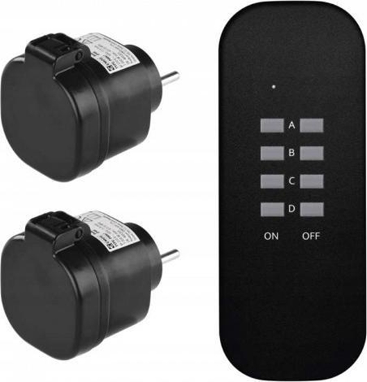 Picture of Emos Gniazda na pilota bezprzewodowe IP44 2 szt