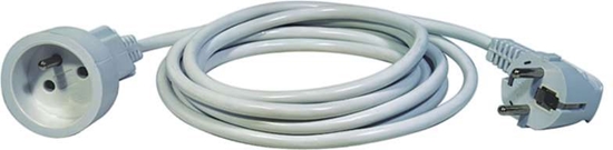 Изображение Emos Przeduacz z uziemieniem 1 gniazdo biay 7m (P0117)