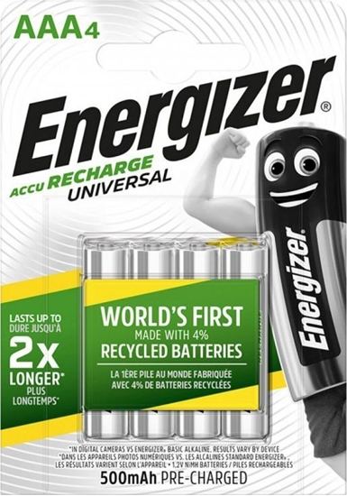 Picture of Energizer Akumulator AAA / R03 500mAh 4 szt.