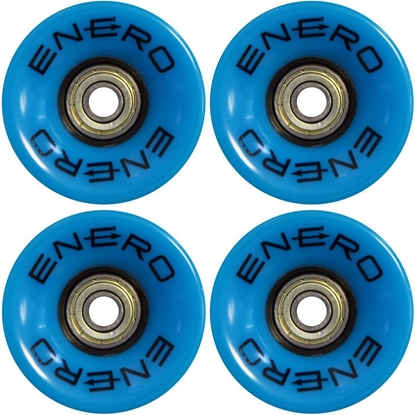 Attēls no Enero KÓKA DO DESKOROLKI FISZKI ENERO 60X45MM NIEBIESKIE KPL. 4 SZT