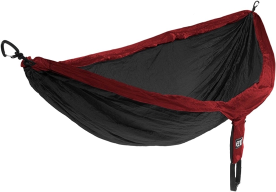 Picture of Eno Hamak turystyczny 2-osobowy DoubleNest Black/Maroon (DH042)