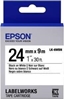 Picture of Epson Label Cartridge Standard LK-6WBN Black/White 24mm (9m)