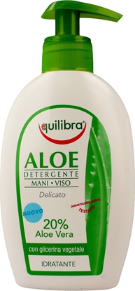 Изображение Equilibra Detergente Mani Viso aloesowy żel oczyszczający do twarzy i rąk Aloe Vera 300ml