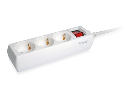 Attēls no Equip 245551 power extension 1.5 m 3 AC outlet(s) Indoor White