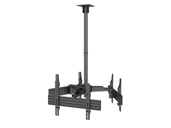 Изображение Equip 32"-65" Ceiling Mount Triple Screen TV Bracket