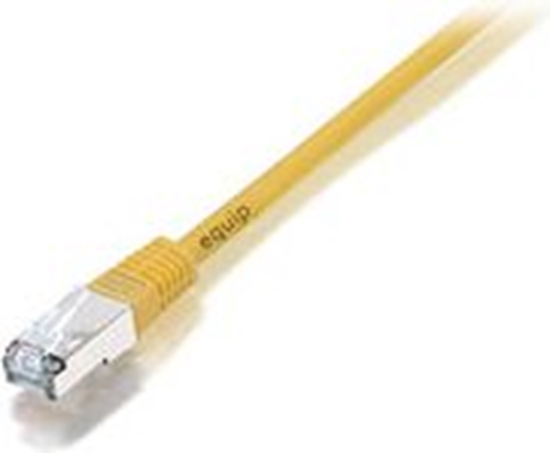 Picture of Equip Cat.6A Platinum S/FTP Patch Cable, 0.5m, Yellow