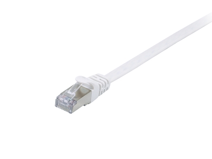 Attēls no Equip Cat.6A U/FTP Flat Patch Cable, 1.0m, White