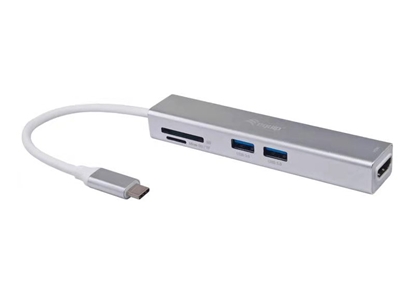 Attēls no Equip USB-C 5 in 1 Multifunctional Adapter