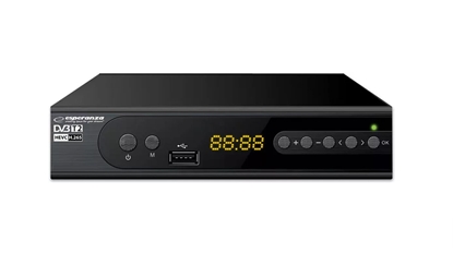 Attēls no Esperanza EV106R TV set-top box Cable Black