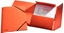 Attēls no Esselte Teczka z gumk naron A4 preszpanowa pomaraczowy (10K017L)