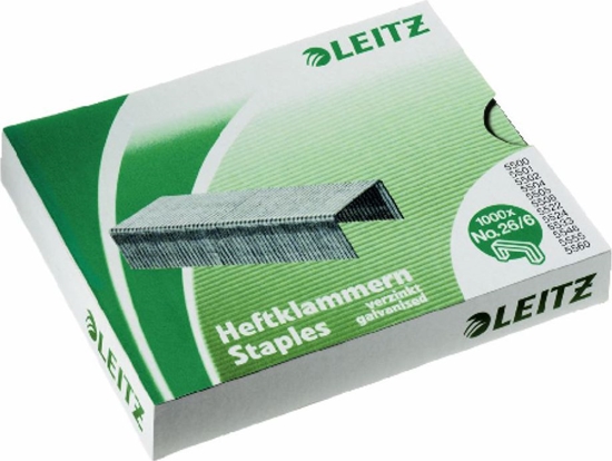 Picture of Esselte Zszywki Leitz galwanizowane 26/6 (55720000)