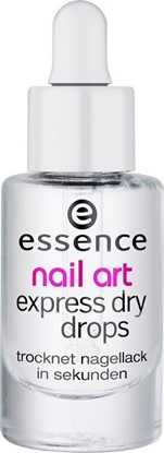 Attēls no Essence Essence Nail Art Express Dry Drops płyn przyspieszający wysychanie lakieru 8ml